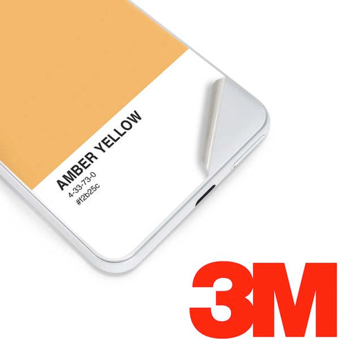Amber Yellow Google Pixel 3 Skin